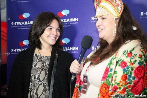 Наталья Земцова на конкурсе Я-актер